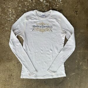 Vintage Y2K Harley Davidson‎ 2006 Long Sleeve Womens Size M